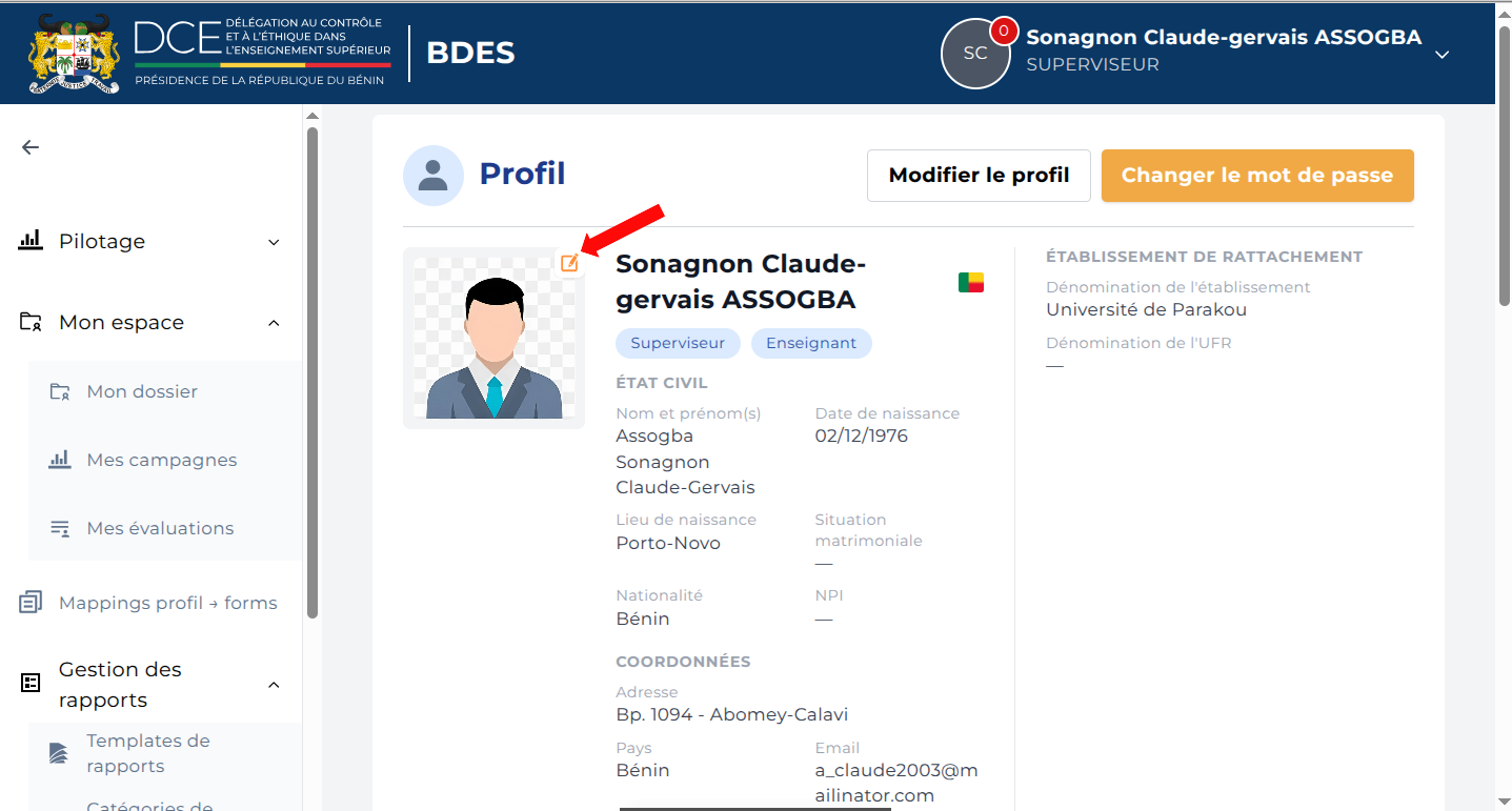 page-profil